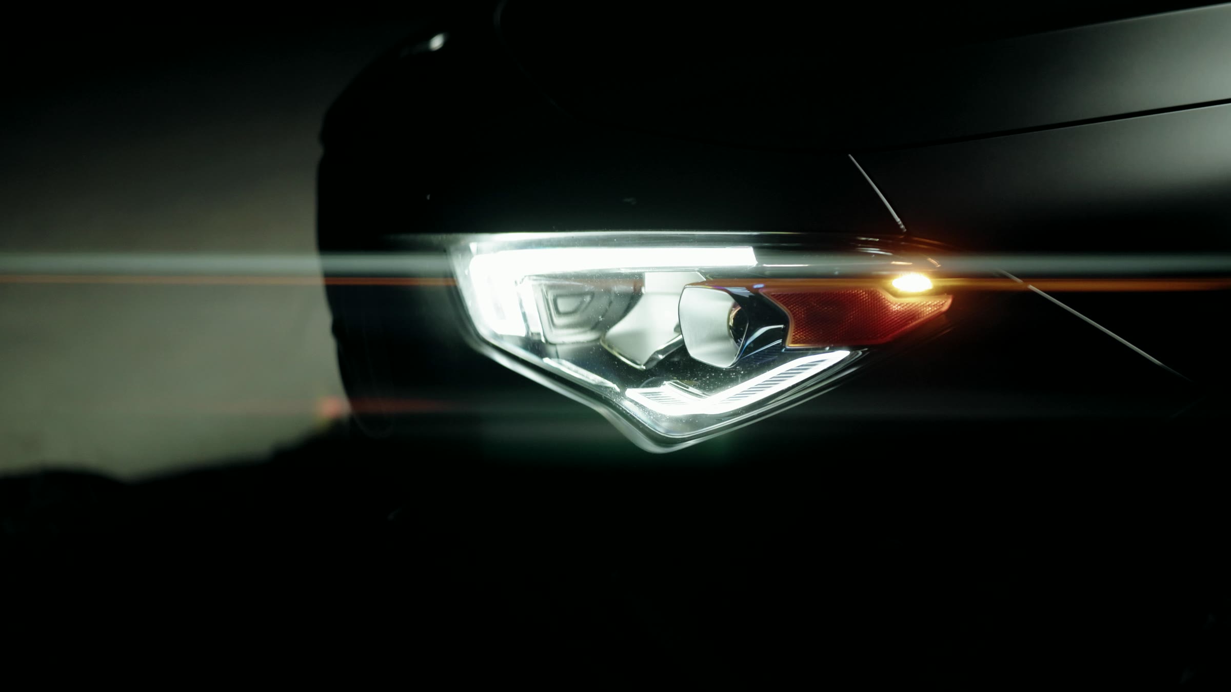 AMG headlight detail
